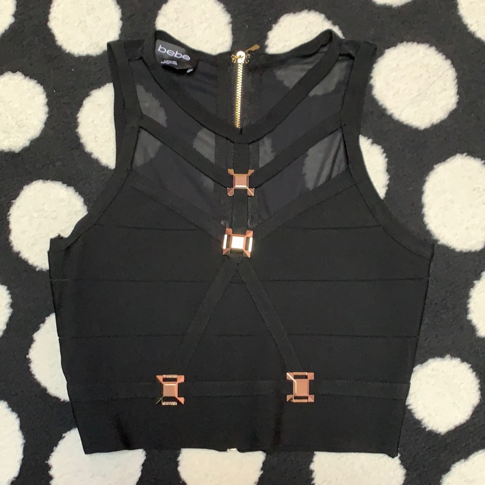 Bebe bodycon top